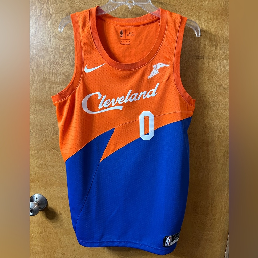 Cleveland Cavaliers Kevin Love Nike Basketball Jersey Mens Large Blue & Orange